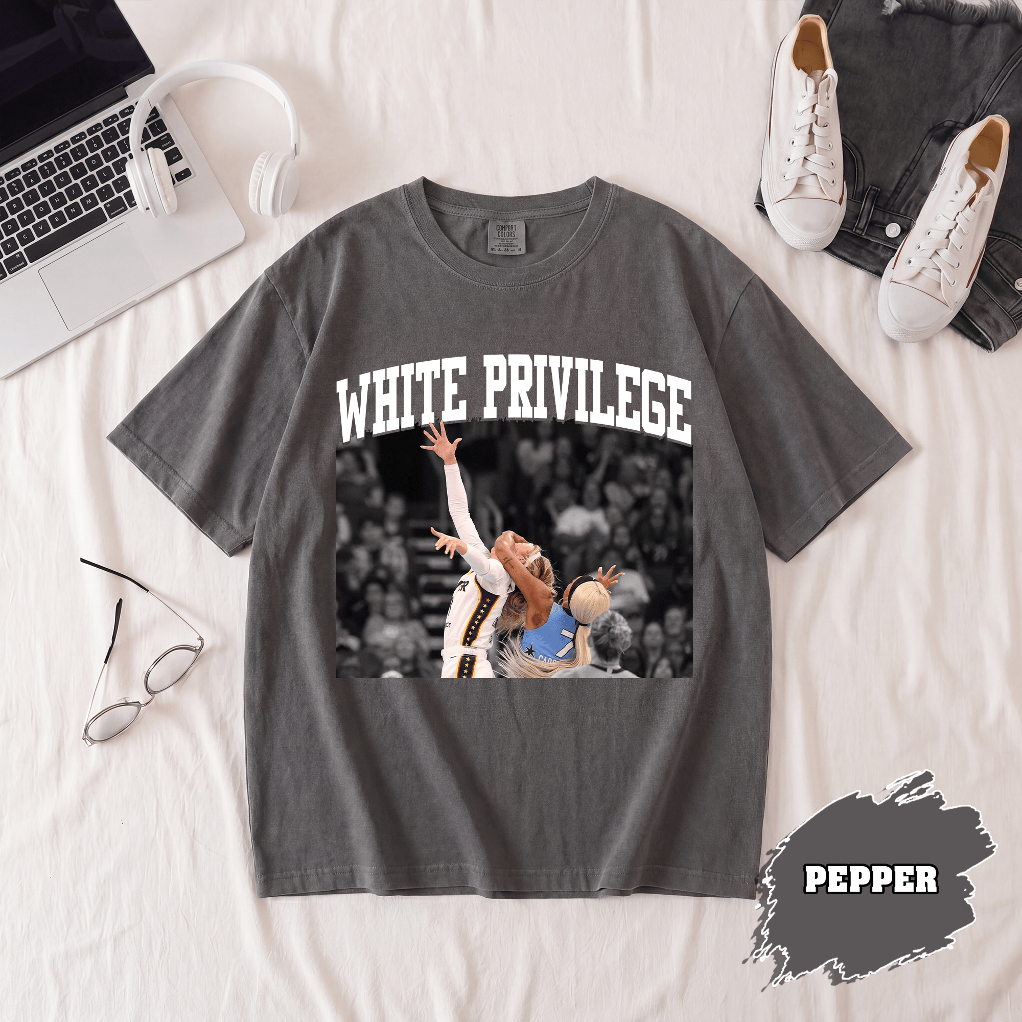 BN - White Privilege T-Shirt, Sophie Cunningham Tee