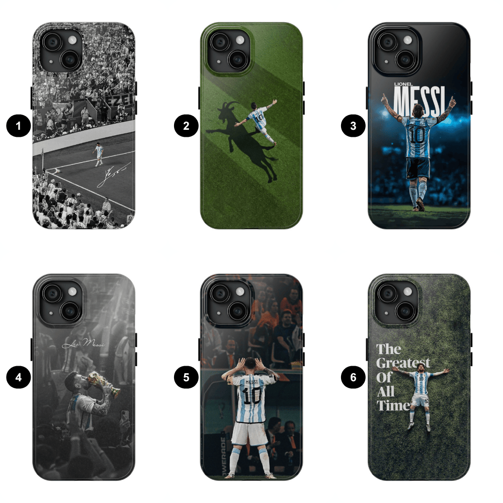 BN - Lionel Messi GOAT 10 Phone Case