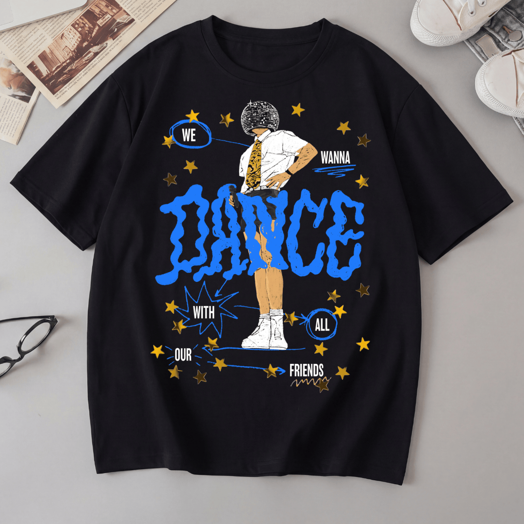 NN - We Wanna Dance With All Our Friends Harry Styles T-shirt