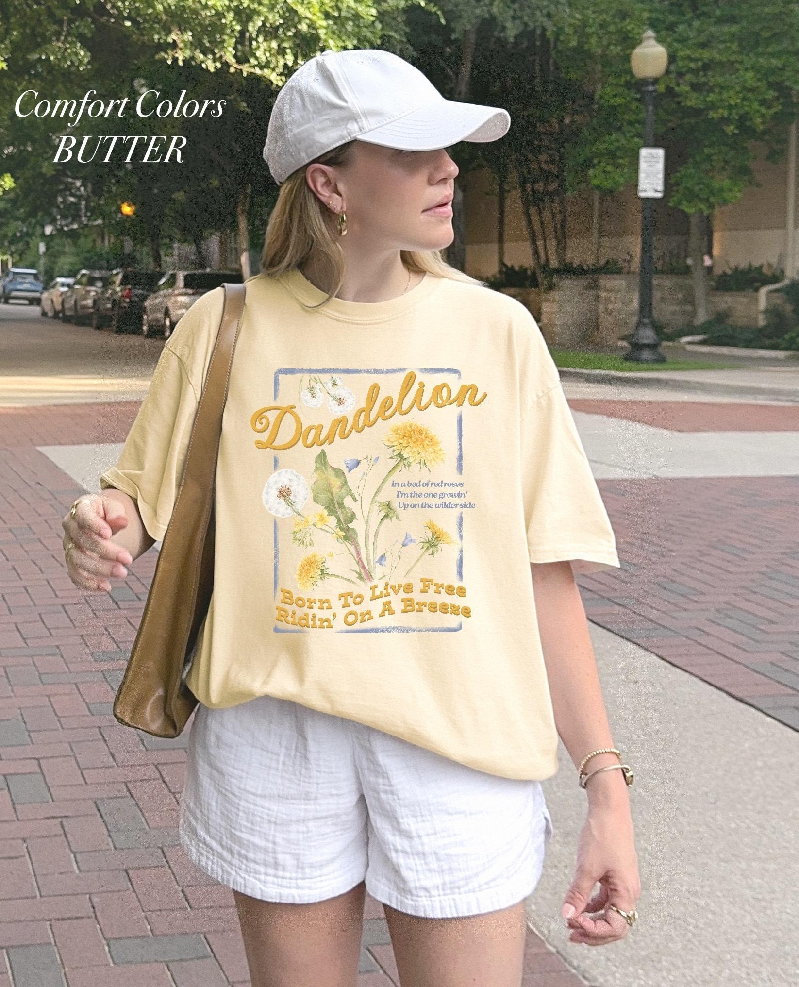 NN - Dandelion Lyrics Vintage Shirts, Ella Langley T-Shirt - Image 2