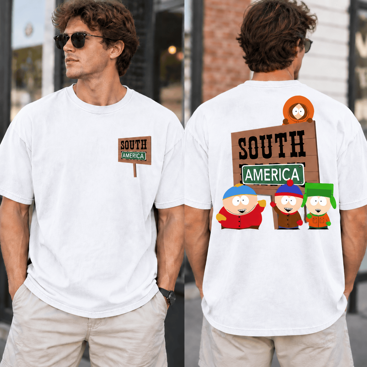 AT - South Park South America T-Shirt - Image 4