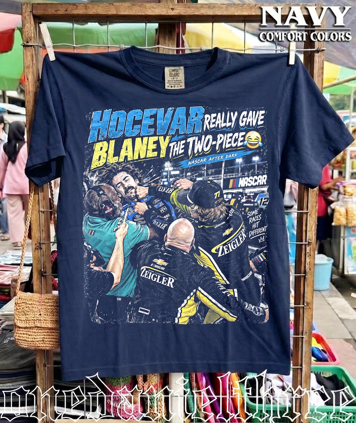 Hocevar Really Gave Blaney The Two-Piece Shirt - Image 3