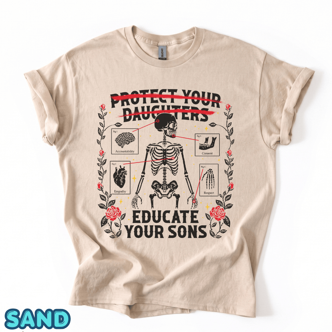 Protect Your Daughters Educate Your Sons Shirts - Image 13