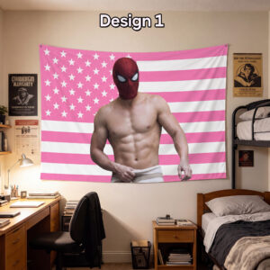 NA - Hot Body Jungkook BTS Flag and Tapestry