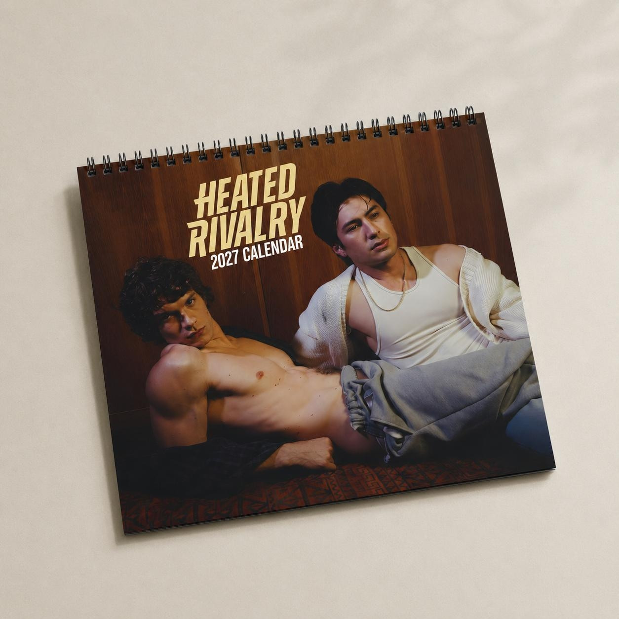 AT - Headted Rivalry 2027 Calendar, Hollander Rozanov Calendar, Trendy Gift For Fans