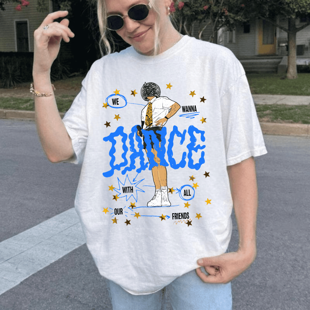 NN - We Wanna Dance With All Our Friends Harry Styles T-shirt - Image 7