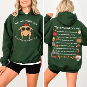 TT - FRIENDS TVshow Shirt, The One Where It's Thanksgiving Sweatshirt